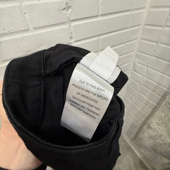 Quince NWOT Stretch High Rise Wide Leg Jeans Black Sz 29 30" - Picture 10 of 14